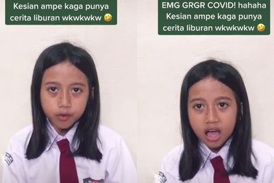 Kasihan Tapi Kocak! Bocah Ini Cerita Liburan Kali Ini Hampa Akibat Covid-19