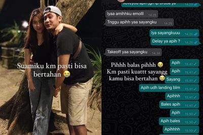 Pramugara Tampan Ini Diduga Berada di Pesawat yang Hilang, Istri: Kamu Pasti Bisa Bertahan