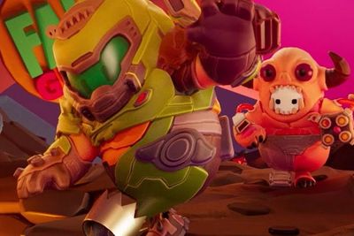 Fall Guys Bakal Hadirkan Kostum dari Game DOOM Pada Tanggal 12 Januari 2021