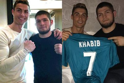 Sahabat Akrab, Khabib Nurmagomedov dan Cristiano Ronaldo Bercanda Lewat Panggilan Video
