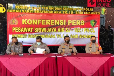 Tampung Data Keluarga Korban SJ182, Polri Pastikan Tak Ada Data Ganda