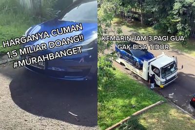 Lagi Iseng karena Tak Bisa Tidur, Pria Ini Beli Mobil Tesla Cuma Rp1,5 Miliar