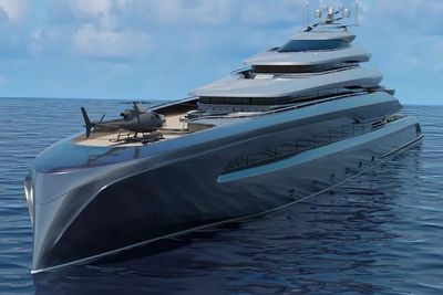 Keren! Kapal Pesiar Mewah Bernama Indah Ini Punya Kolam Renang dan Landasan Helikopter