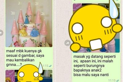 Viral Kue Ulang Tahun Tak Sesuai Foto, Bentuknya Malah Mirip Kelamin Pria