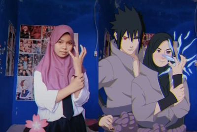 Berbakat! Gadis Ini Sukses Buat Netizen Terpukau dengan Karyanya: Road to Halal Ninja