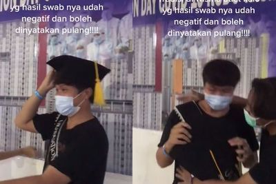 Tradisi Unik Pasien Covid-19 yang Sembuh, Dirayakan Bak Lulus Wisuda