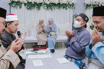 Gak Sabar, Mempelai Pria Malah Ucapkan Sah! Saat Prosesi Ijab Kabul
