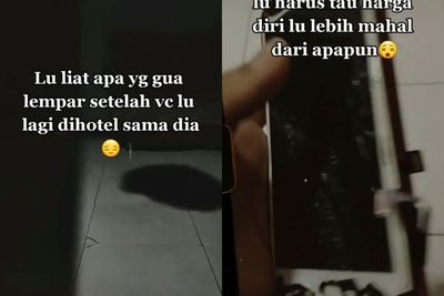 Video Call Pacar Rupanya Lagi di Hotel, Pria Ini Banting Ponsel: Definisi Hancur Seutuhnya