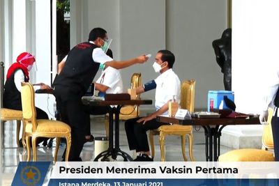 Percakapan Proses Vaksinasi Presiden, Terungkap Jokowi Tidak Pernah Terpapar COVID-19