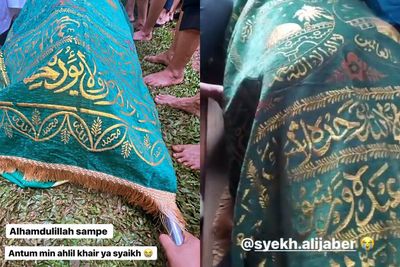 Detik-detik Pemakaman Syekh Ali Jaber di Tangerang, Ramai yang Kirimkan Doa