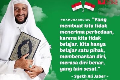 [VIDEO] Menyejukkan! Jawaban Cerdas Syekh Ali Jaber Menyikapi Perbedaan Beragama