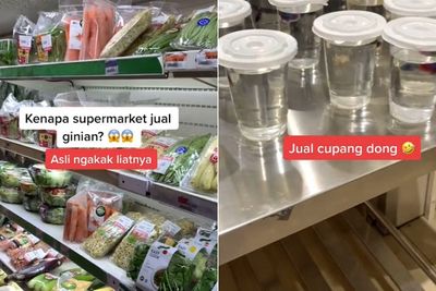 Gak Mau Ketinggalan Tren, Supermarket Ini Ikutan Jualan Ikan Cupang