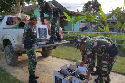 TNI Berhasil Gagalkan Penyelundupan Minuman Keras dari Malaysia