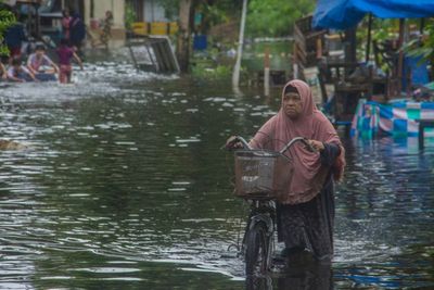 Banjir di Banjarmasin Meninggi Akibat Curah Hujan, Warga Diminta Waspada!