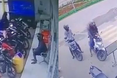 Luar Biasa, Hanya Beberapa Detik Maling Motor Ini Sukses Lancarkan Aksinya, Ini Videonya