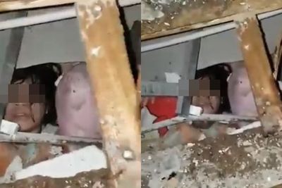Video Menyayat Hati Bocah Korban Gempa Majene Menangis Minta Tolong di Balik Rerentuhan