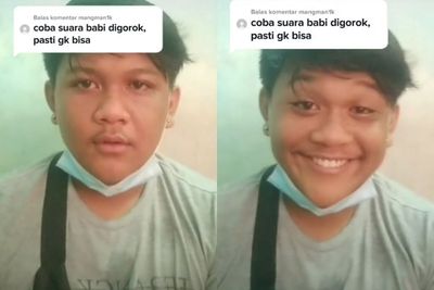 Pria Ini Tiru Suara Babi saat Digorok, Netizen: Itu Suara Teman Saya Waktu Ditagih Utang