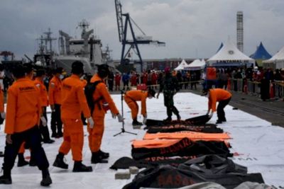 188 Kantong Potongan Tubuh Korban SJ182 Diterima RS Polri di Hari ke-9