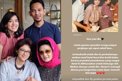 Farida Pasha Mak Lampir Meninggal Dunia, Ify Alyssa: Senang-senang di Sana Sama Papa