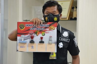Polres Bandara Soetta Ciduk Sindikat Pemalsu Surat Hasil PCR Palsu