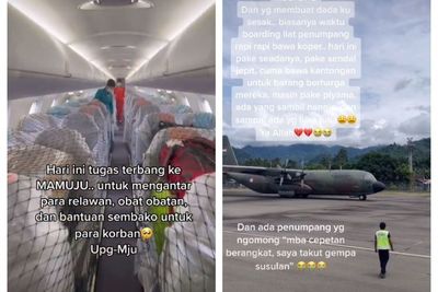 Cerita Pramugari Terbang ke Mamuju: Dada Ku Sesak Lihat Penumpang Takut Gempa Susulan
