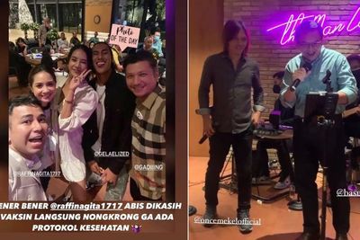 Polis Tak Melihat Adanya Unsur Pelanggaran di Pesta Ulang Tahun yang Dihadiri Raffi cs