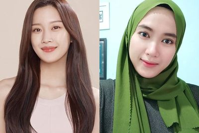 Video Wanita Berhijab Mirip Jukyung di Drakor True Beauty , Netizen: Jukyung Waktu Mondok