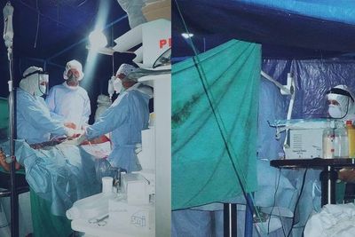 Pasien COVID-19 Jadi Korban Gempa di Sulbar, Dokter Lakukan Operasi Darurat di Tenda