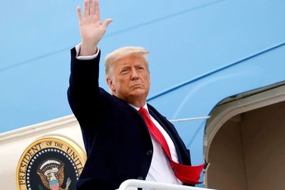 Presiden Donald Trump Menyampaikan Pidato Perpisahan Sebelum Harus Meninggalkan Kantornya