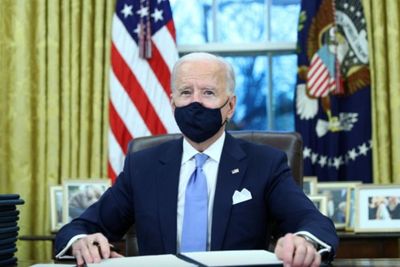 Resmi Jadi Presiden, Ini yang Joe Biden Katakan Saat Tiba di Gedung Putih