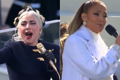Lady Gaga dan Jennifer Lopez Meriahkan Pelantikan Joe Biden di Gedung Capitol