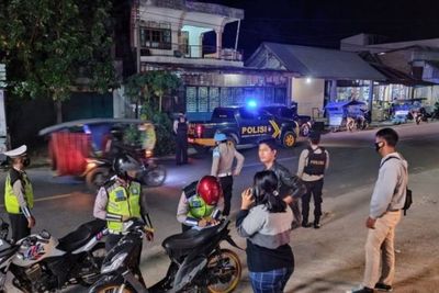 Ratusan Pengendara Sepeda Motor Terjaring Razia Knalpot Blong di Tapanuli Tengah