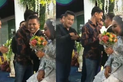 Viral Pengantin Diberi Tisu Magic di Pelaminan, Reaksi Mempelai Wanitanya Jadi Sorotan
