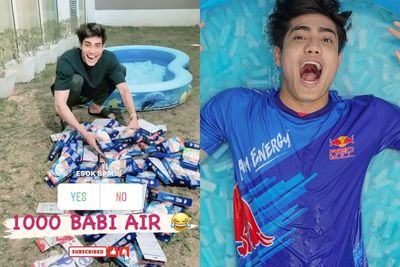 Pria Ini Dihujat Usai Membuang 1.000 Paket Kompres Demam untuk Video YouTube