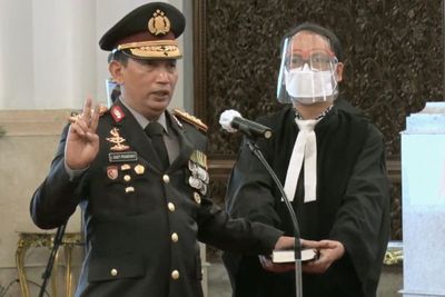 Selamat! Komjen Listyo Sigit Prabowo Resmi Dilantik Presiden Jokowi Sebagai Kapolri