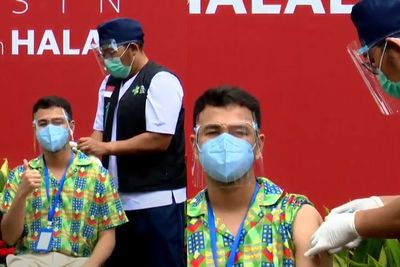 Sempat Langgar Prokes Usai Disuntik Vaksin, Raffi Ahmad Terima Suntikan Vaksin Dosis Kedua