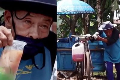 Kisah Mbah Jariman, Terbungkuk Jual Es Cendol Demi Bisa ke Tanah Suci, Mimpi Lihat Ka bah