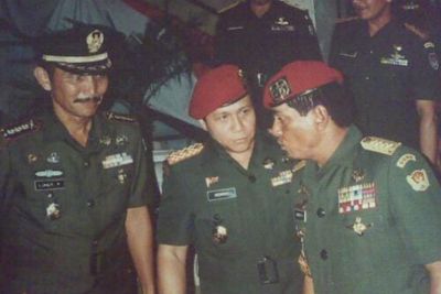 AM Hendropriyono Unggah Foto Kenangan Bersama Jendral Wismoyo Arismunandar