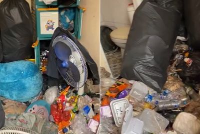 Tak Pernah Dibersihkan, Kamar Kos Cewek Ini Super Jorok, Dipenuhi Sampah dan Kecoa