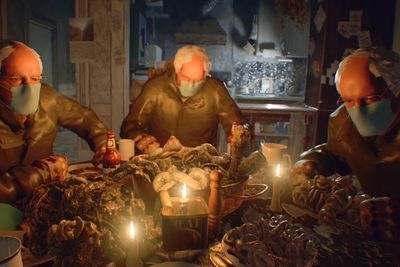 Melihat Kocaknya Mod Bernie Sanders di Dalam Game Resident Evil 7: Biohazard
