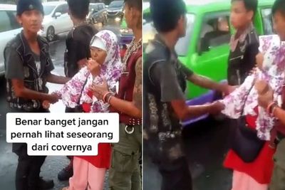 Viral Anak Punk Bantu Emak-Emak Jatuh dari Angkot, Netizen: Kalian Keren!