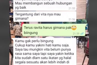 Viral Mahasiswi Diajak Nikah oleh Dosen Pembimbing Skripsi, Isi Chatnya Bikin Baper