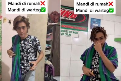 Tak Terduga, Pria Ini Datang ke Warteg Bukan Untuk Makan, Tapi...