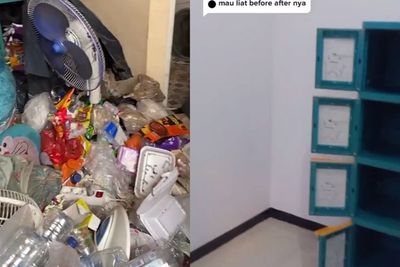 Masih Ingat Kamar Kos yang Viral karena Penuh Sampah? Kini Sudah Bersih dan Glow Up