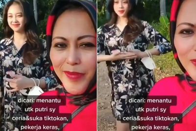 Ayo yang Jomblo Merapat, Emak-Emak Ini Lagi Cari Suami Untuk Putri Cantiknya