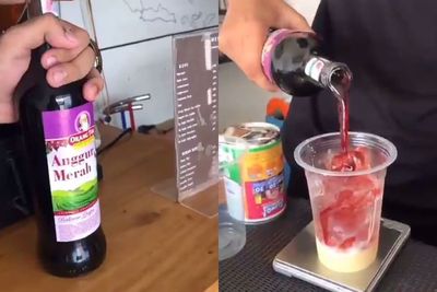 Viral Video Anggur Merah Dioplos Susu Kental Manis dan Soda, Ini Kata Pakar Gizi