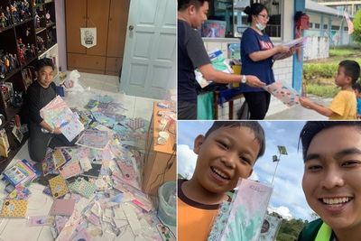 Demi Beri Kado Perpisahan ke Murid-Muridnya, Guru Ini Rela Jual Action Figurenya
