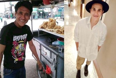 Viral Kembaran Aktor Tampan Vino G. Bastian, Ternyata Seorang Penjual Gorengan
