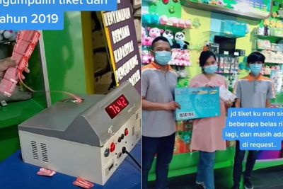 Saking Banyaknya Tiket yang Ditukarkan, Emak-emak Ini Bikin Pegawai Wahana Bermain Melotot
