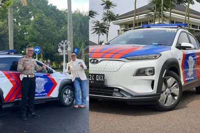 Mengintip Spesifikasi Mobil Polisi Listrik Pertama di Indonesia, Harganya Rp600 Juta-an